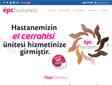Tablet Screenshot of epc.com.tr