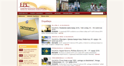 Desktop Screenshot of epc.hr
