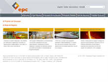 Tablet Screenshot of epc.com.br